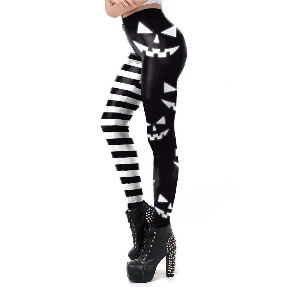 Classic Women Leggings for Halloween / Sexy Workout Pants / Autumn Halloween Clothes for Women #9