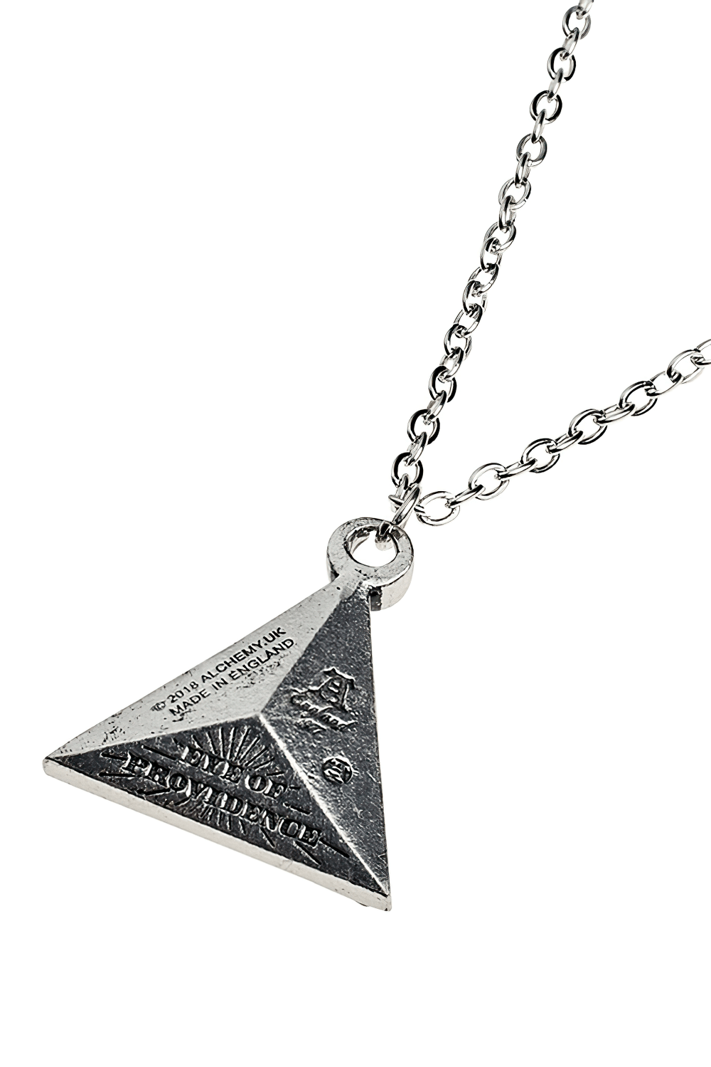 Eye of Providence Pendant with Moon Spiritual Symbol