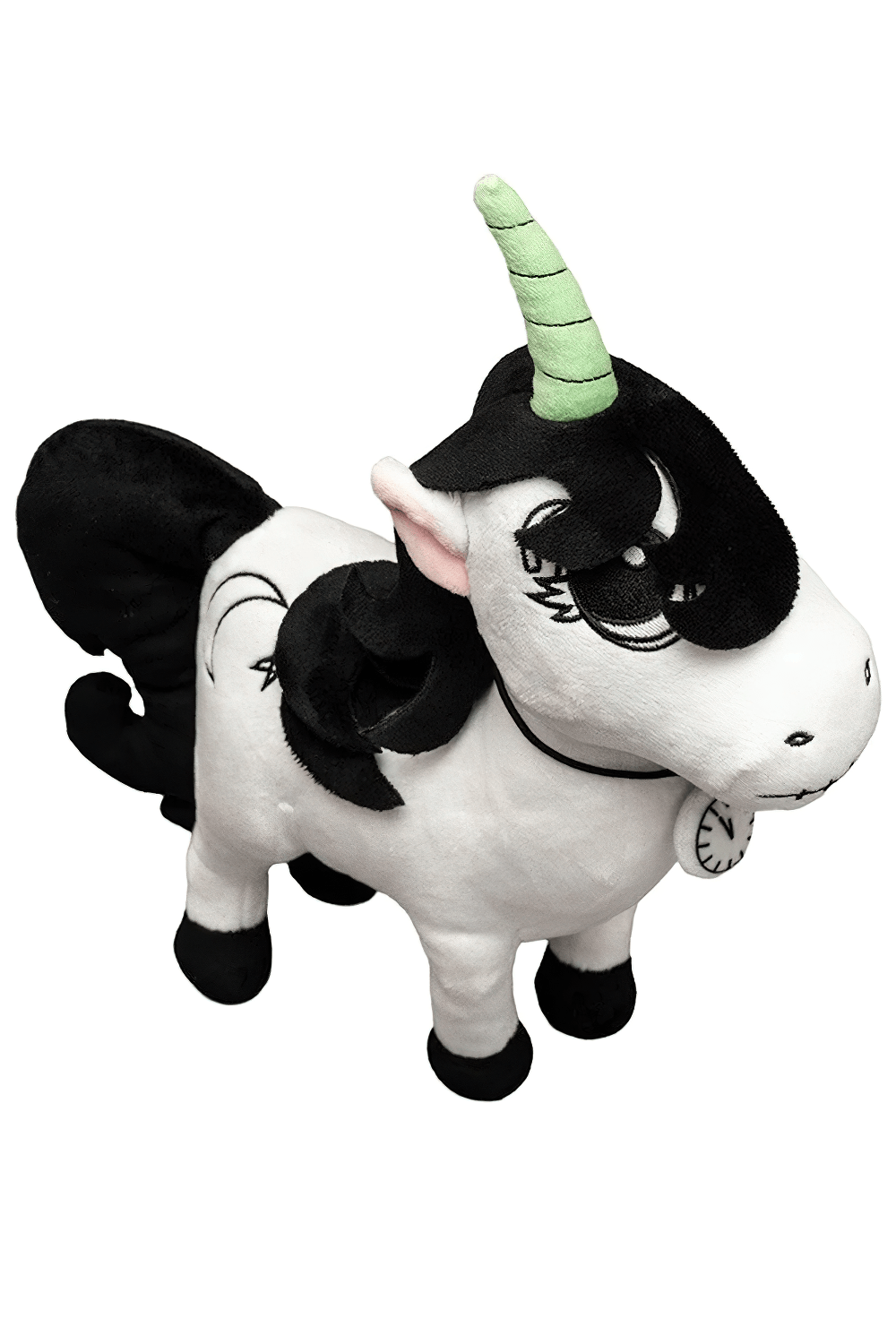 Gothic Lunabones Unicorn Halloween Guardian Plush