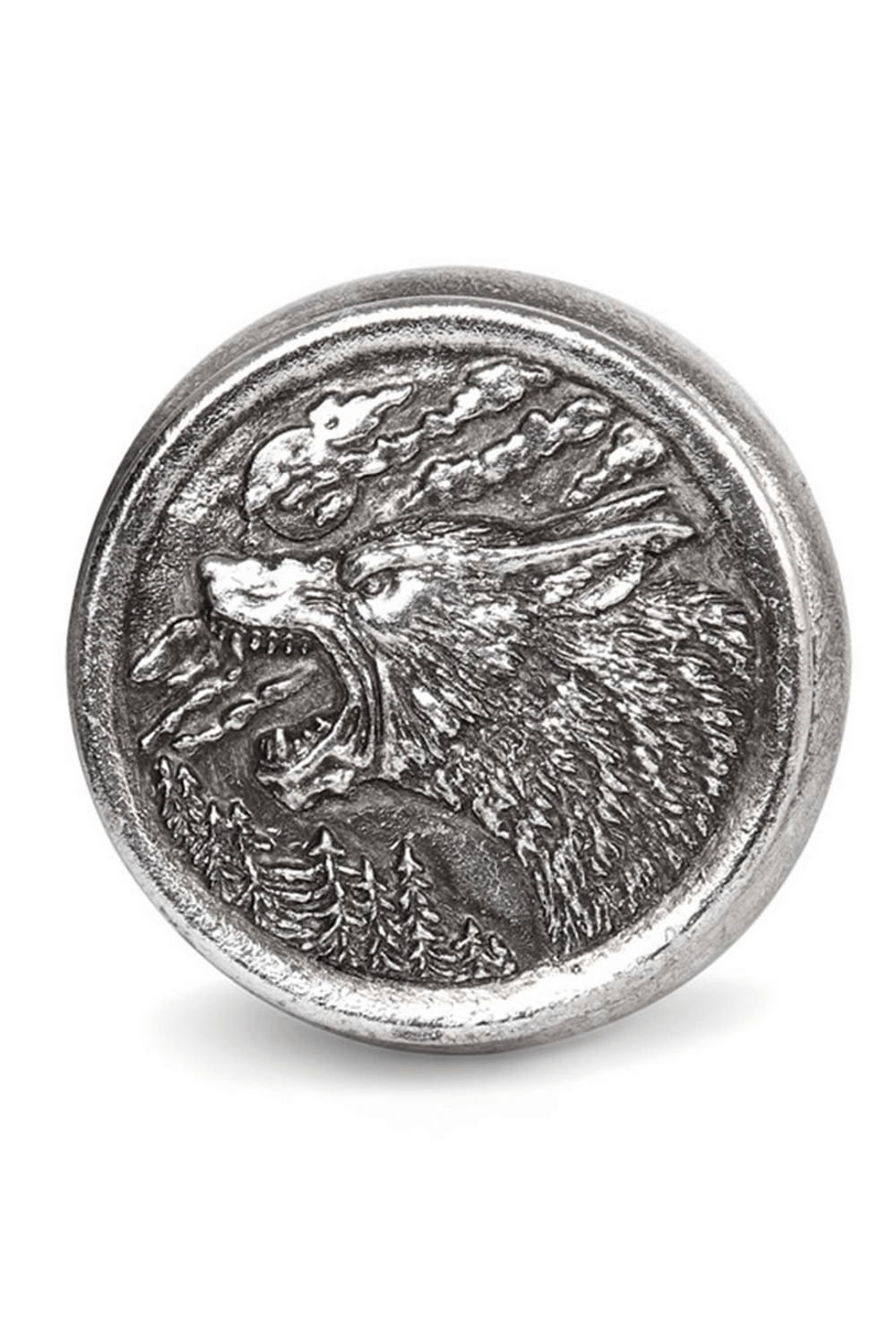 Hour of the Wolf Round Trinket and Jewelry Box