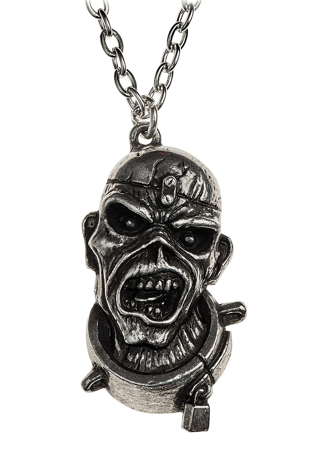 Iconic Iron Maiden "Eddie" Pendant for Rock Fans