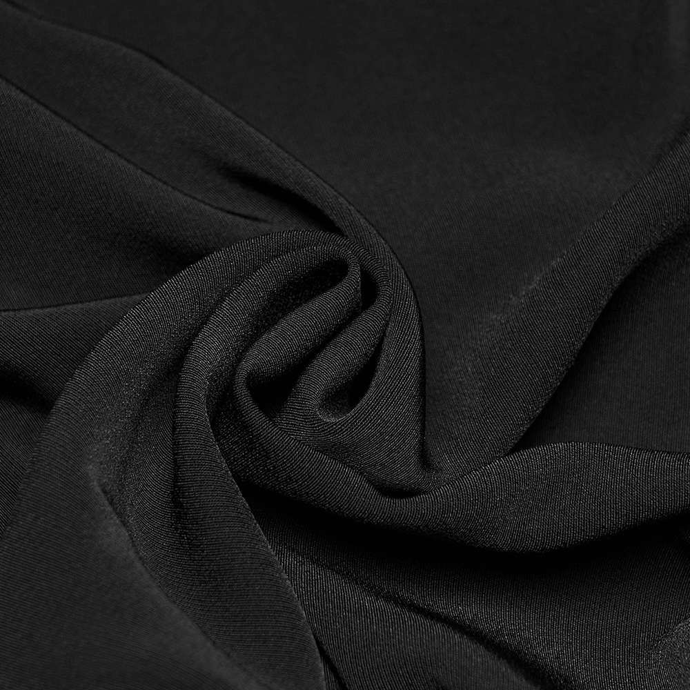 Male Velvet Trim Tailored Trousers with Lace Side Panels