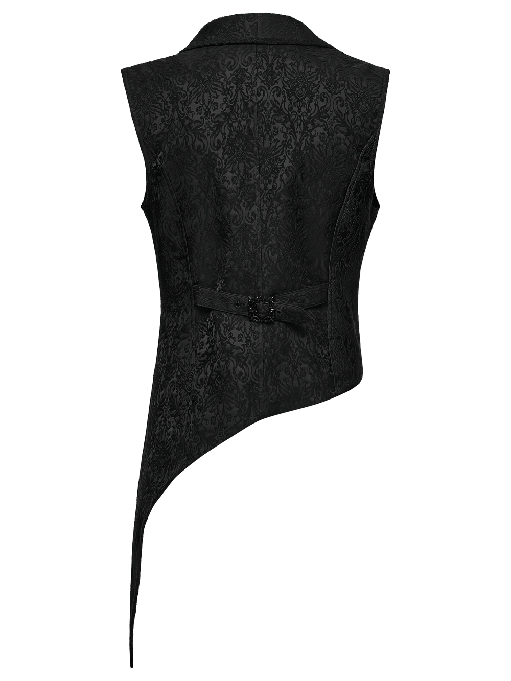 Men's Gothic Jacquard Asymmetrical Tailcoat Vest