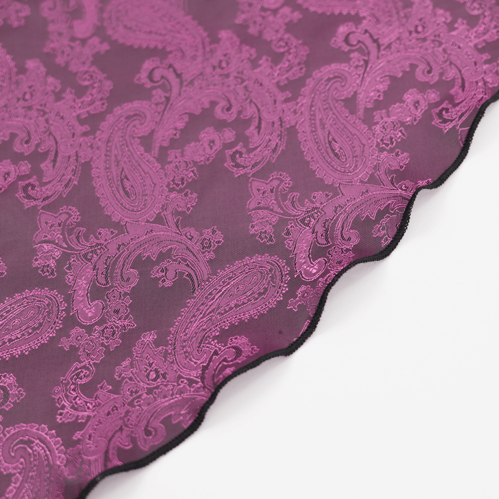 Mysterious Lace Cheongsam Dress with High Collar