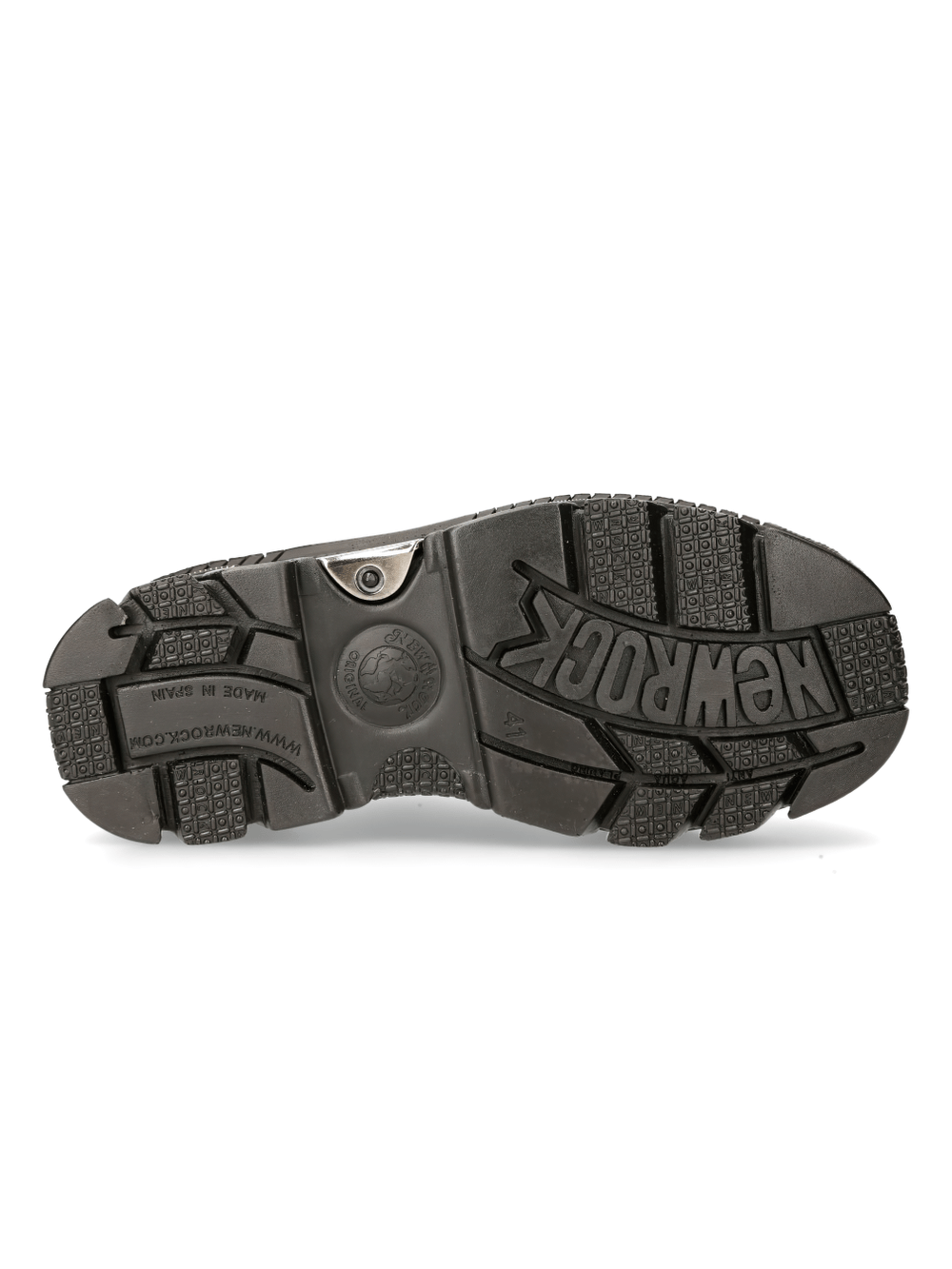 NEW ROCK Men's Gothic Platform Shoes with Lace-Up Design