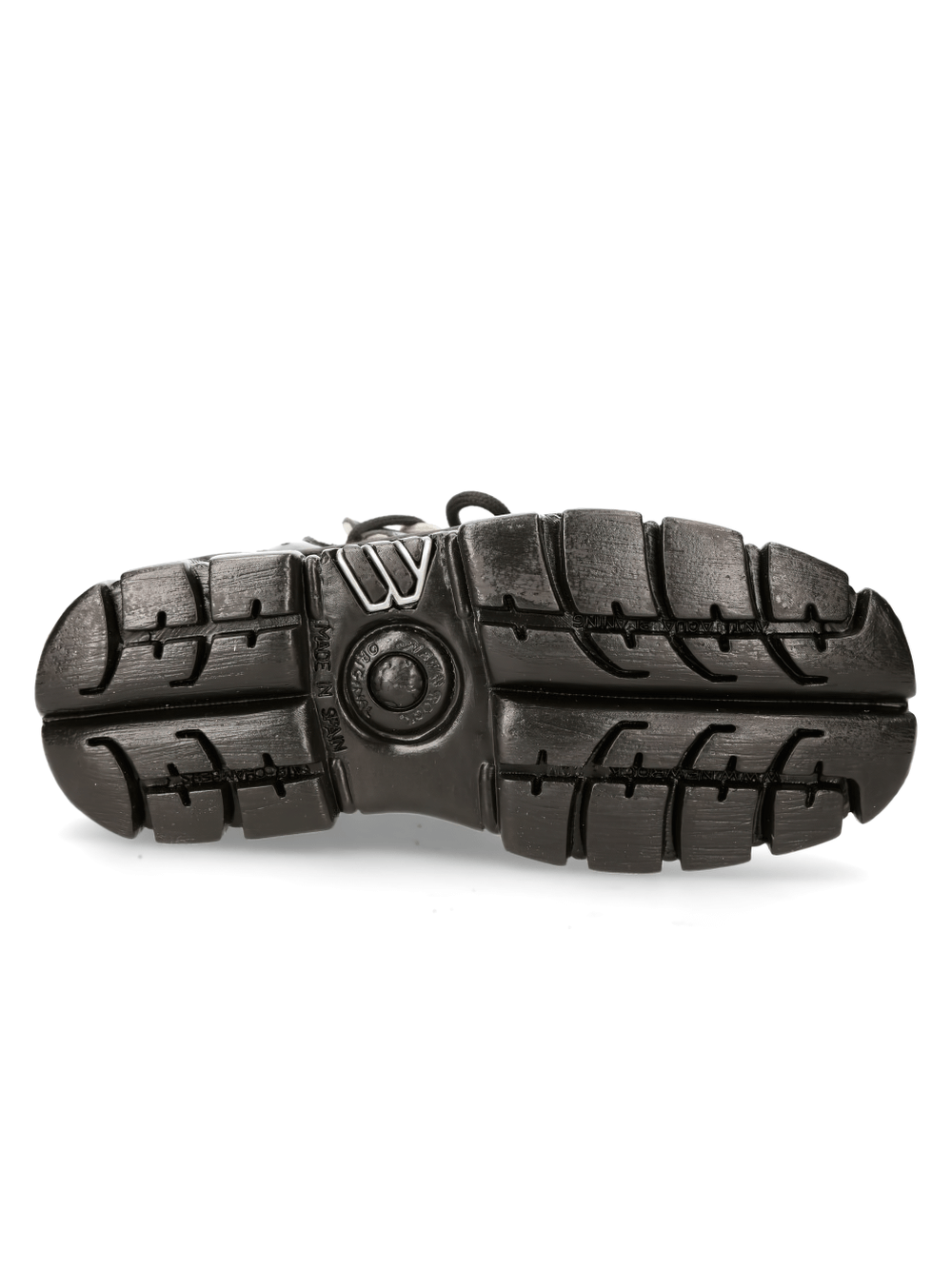 US SALE of NEW ROCK Heavy Rock Platform Sneakers with Lace-Up Design
