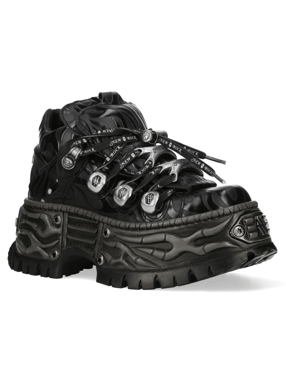NEW ROCK Men's Bold Rock Shoes with Chunky Sole Style