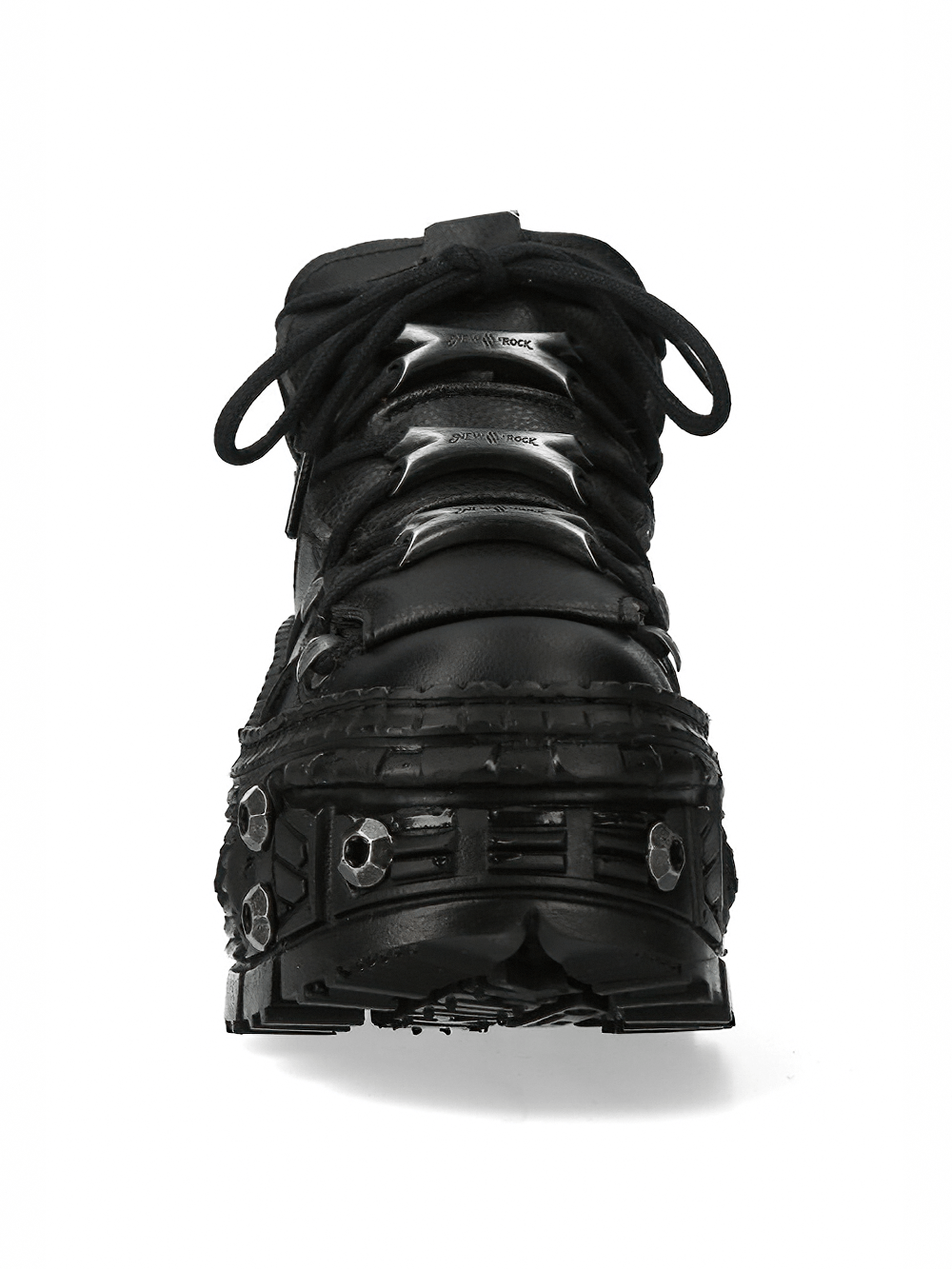 NEW ROCK Men's Goth Platform Shoes with Extreme Sole Profile