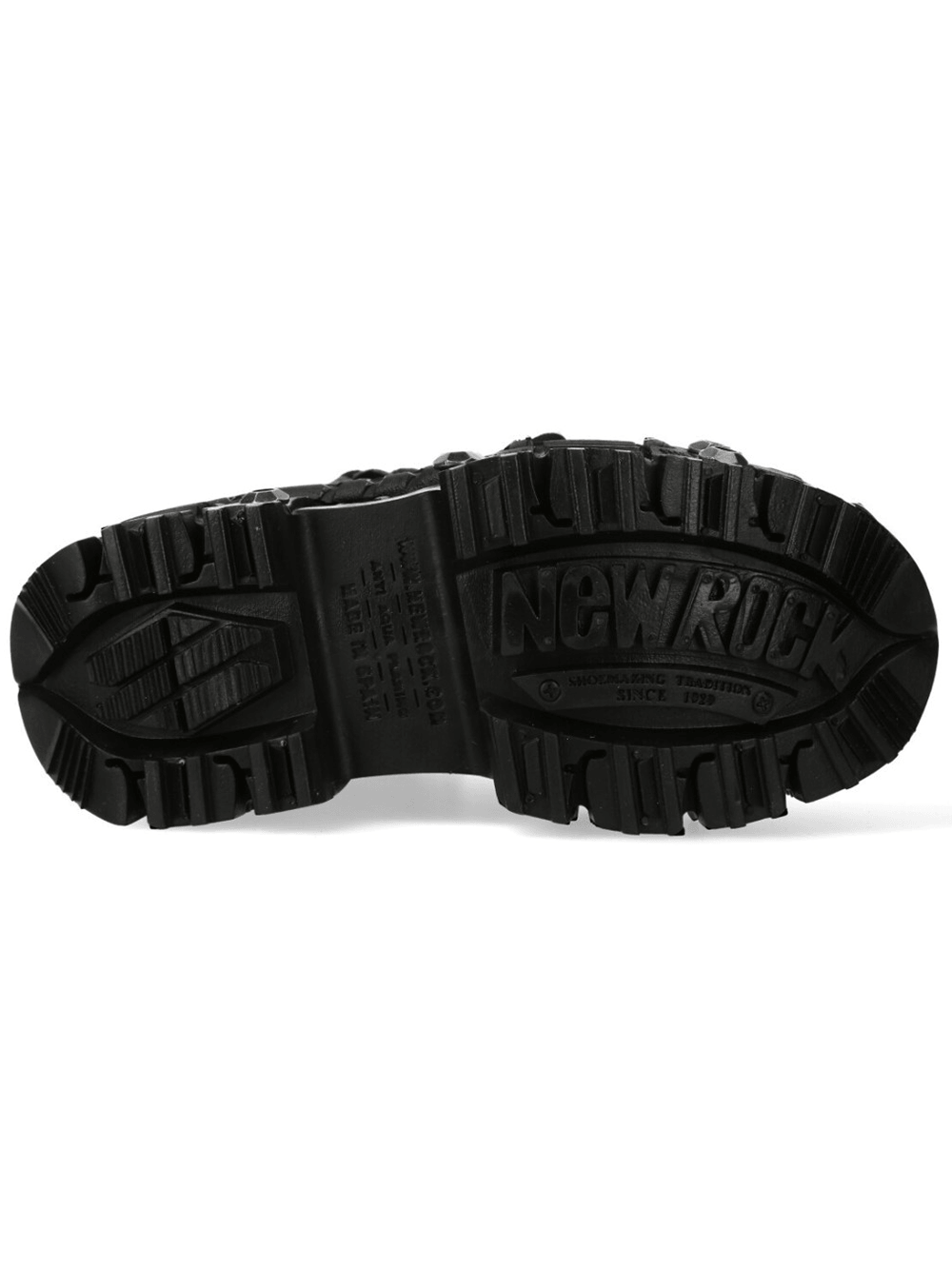 NEW ROCK Men's Goth Platform Shoes with Extreme Sole Profile