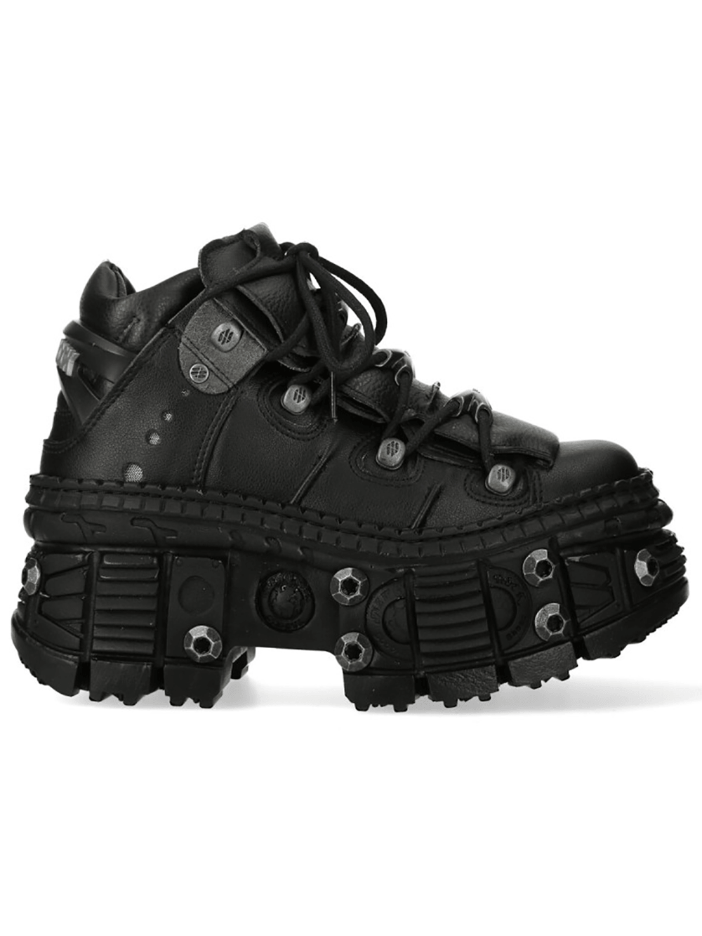 NEW ROCK Men's Goth Platform Shoes with Extreme Sole Profile