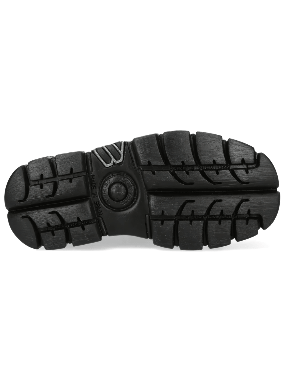 NEW ROCK Men's Gothic Platform Shoes with Sculpted Lug Sole