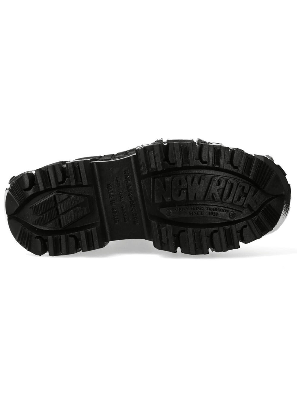 NEW ROCK Men's Gothic Shoes with Mechanical Hardware