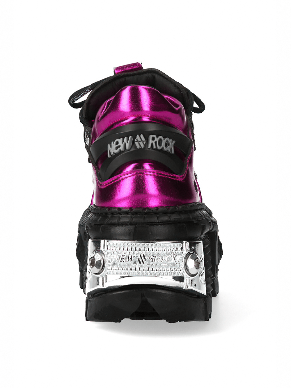 NEW ROCK Men's Gothic Shoes with Mechanical Hardware