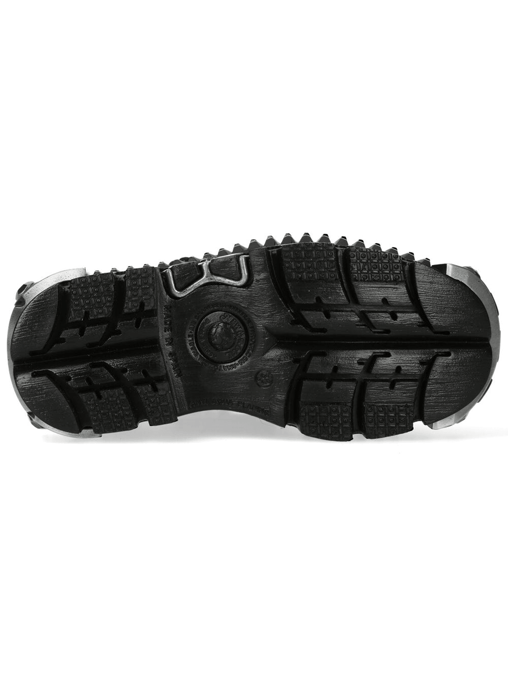 NEW ROCK Men's Platform Shoes with Industrial Hardware