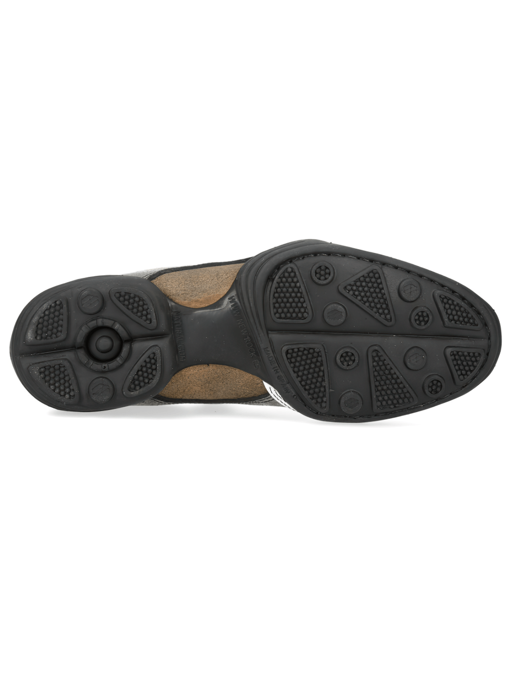 NEW ROCK Men's Rock Lace-Up Sports Shoes with Side Panels