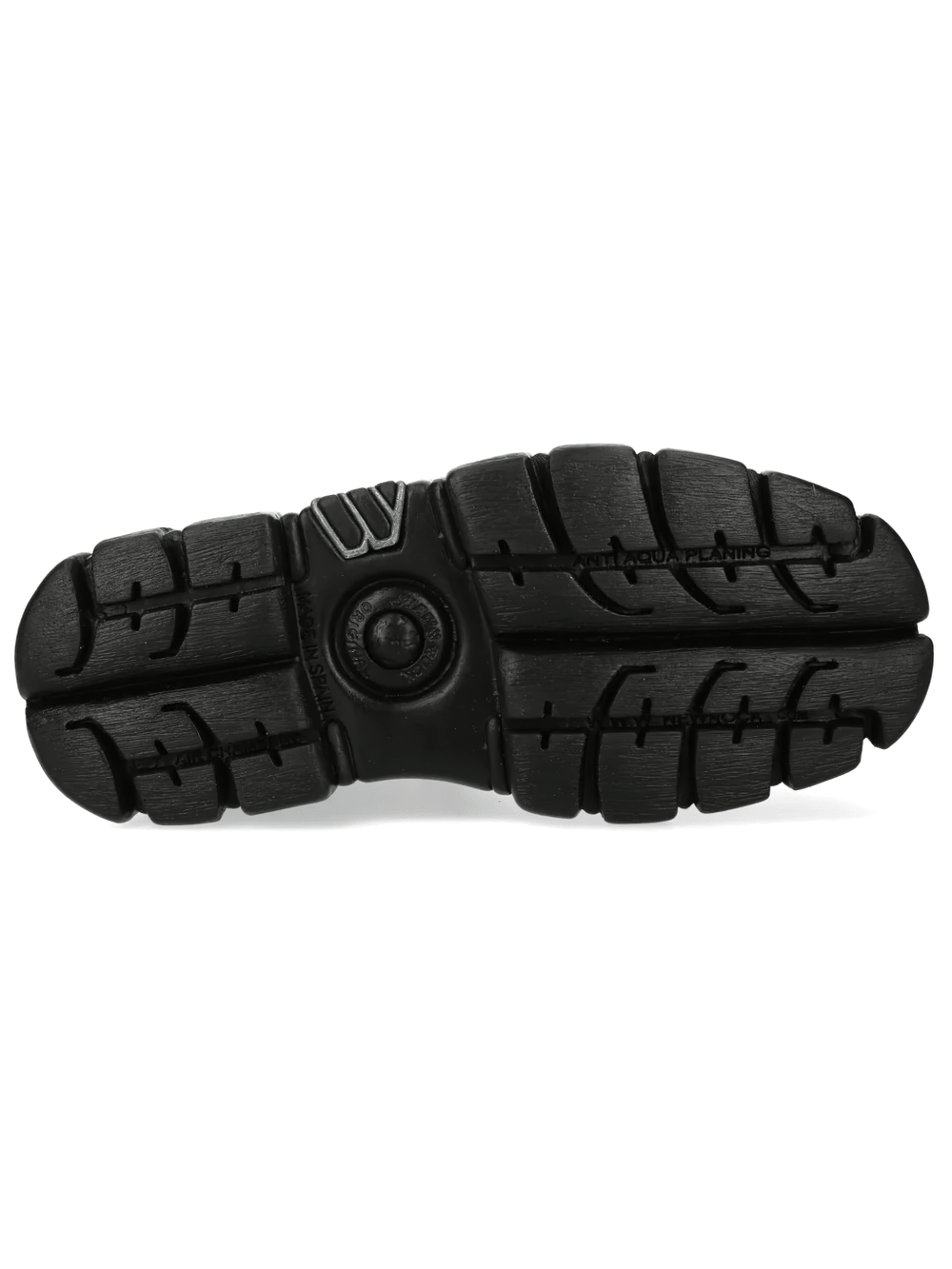 NEW ROCK Men's Spiderweb Boots with Chunky Lug Platform