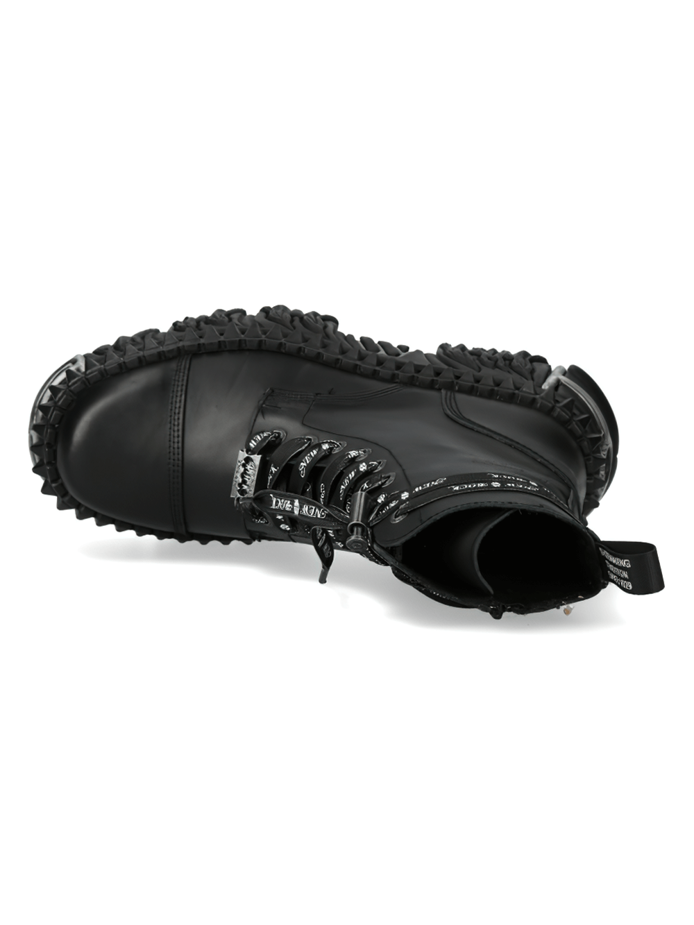 NEW ROCK Men's Black Platform Boots in Gothic Style