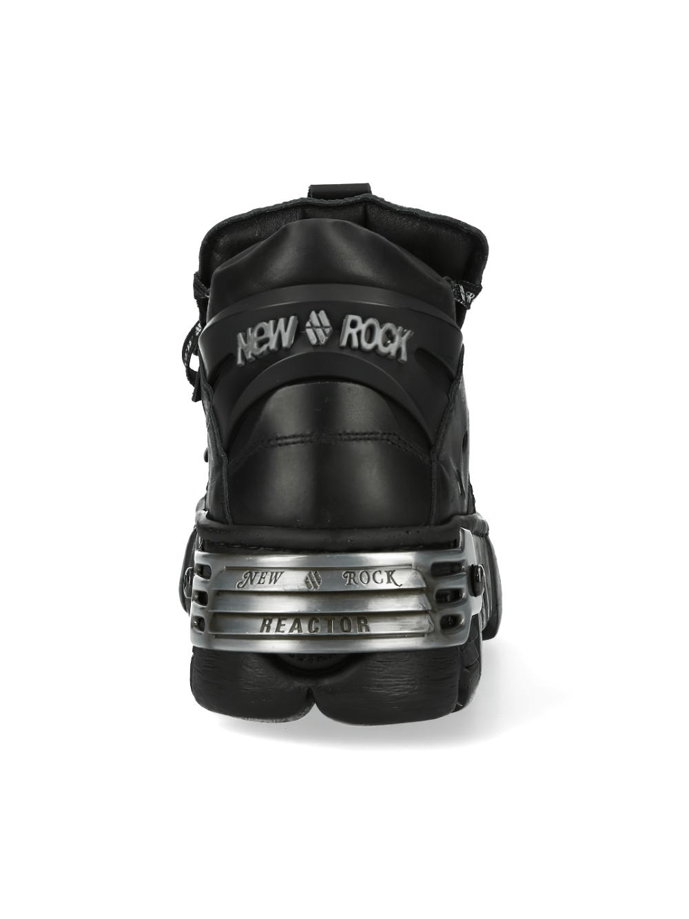 NEW ROCK Men's Urban Heavy Rock Boots with Metallic Accents