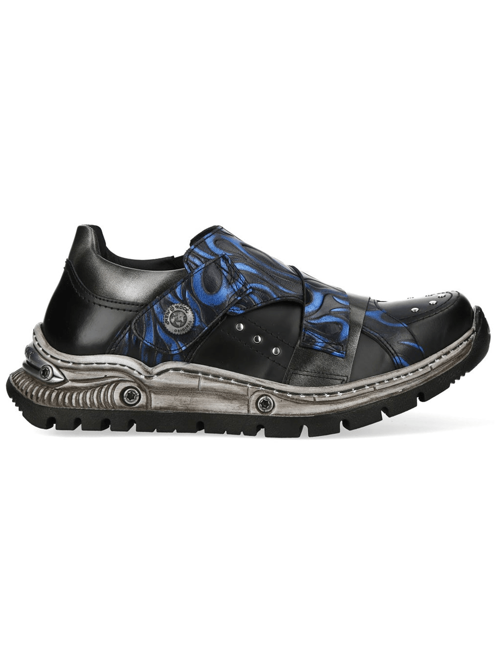 NEW ROCK Women's Flame Rock Shoes with Velcro Straps
