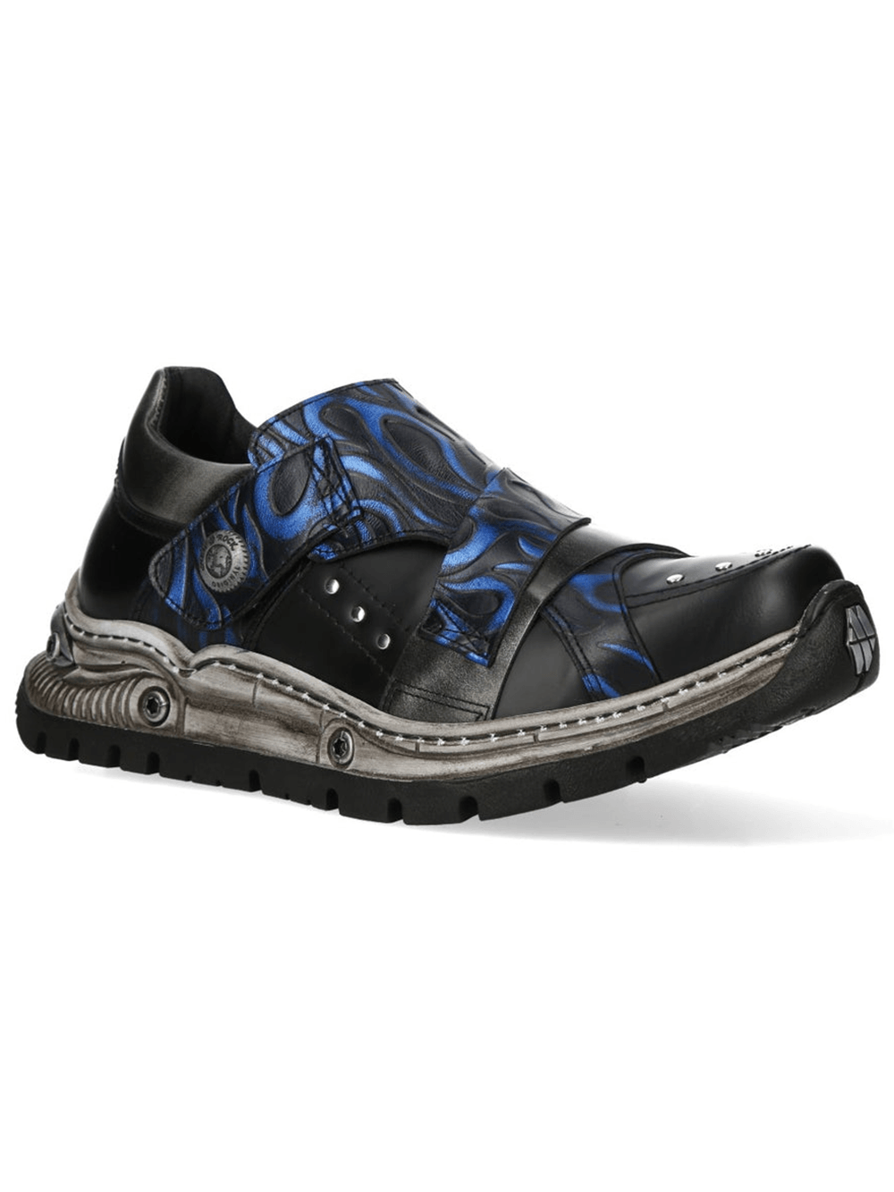 NEW ROCK Women's Flame Rock Shoes with Velcro Straps