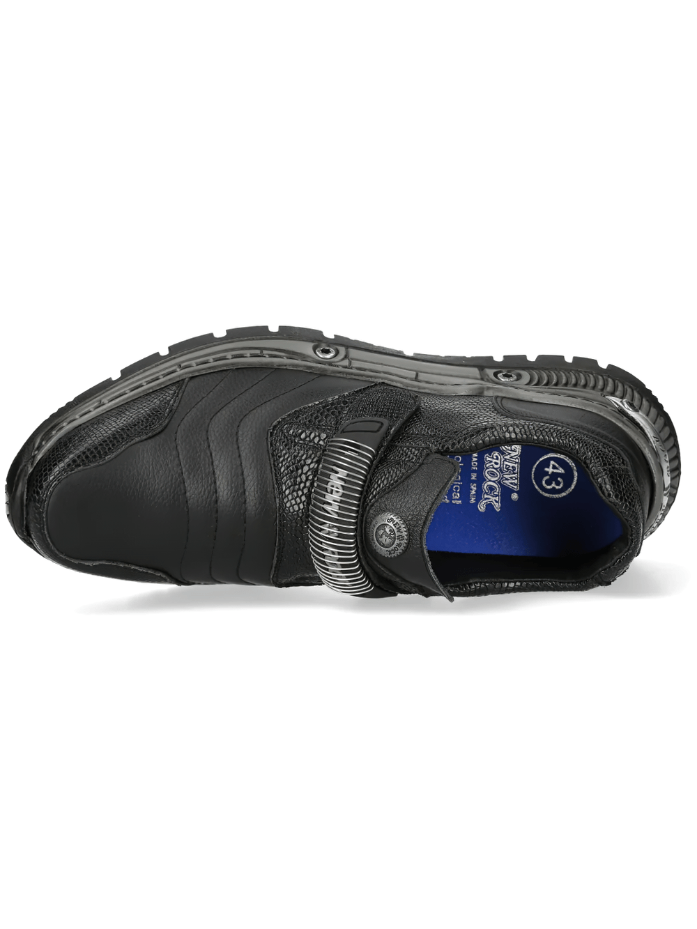 NEW ROCK Women's Gothic Hybrid Shoes with Textured Paneling