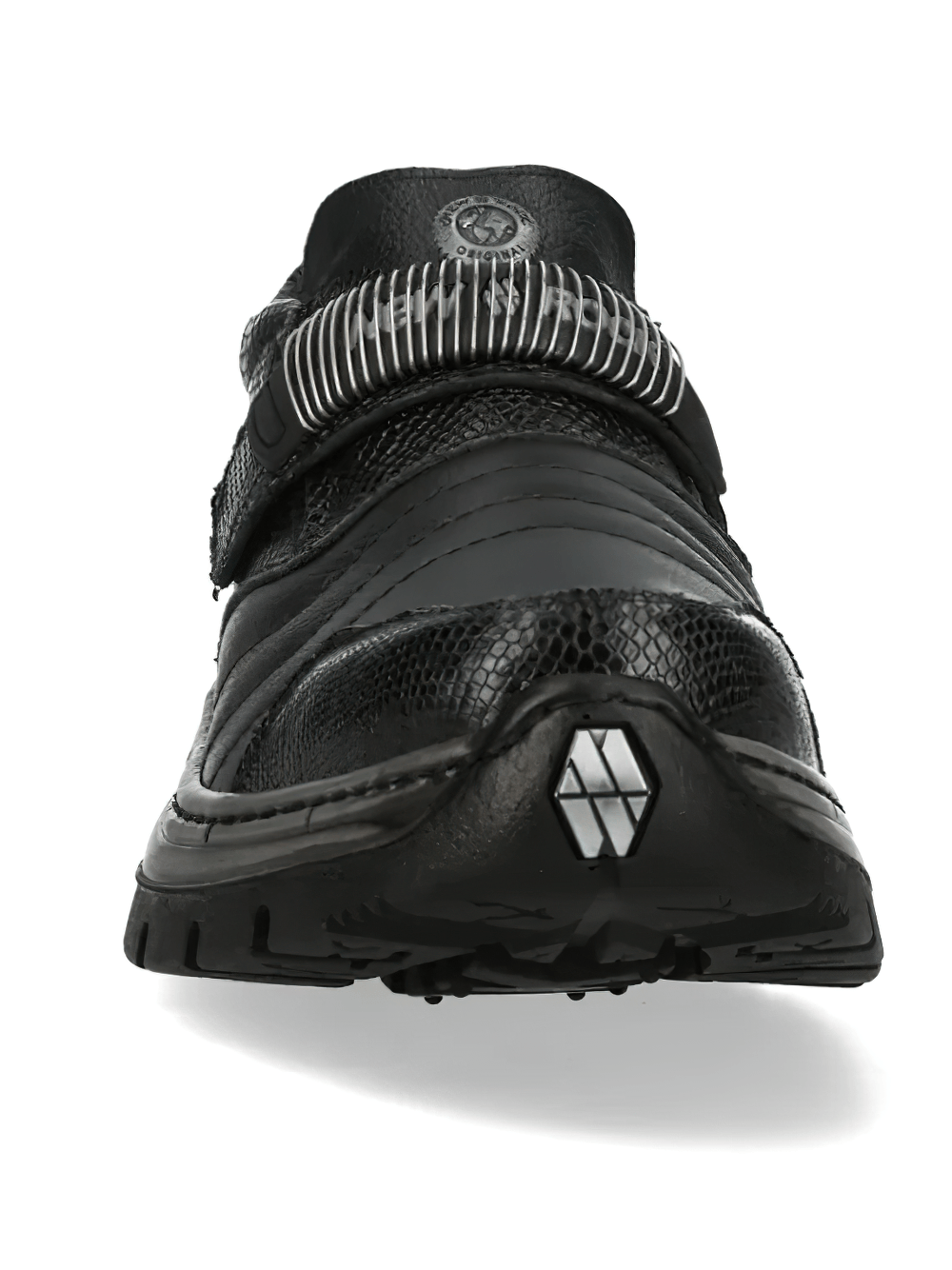 NEW ROCK Women's Gothic Hybrid Shoes with Textured Paneling