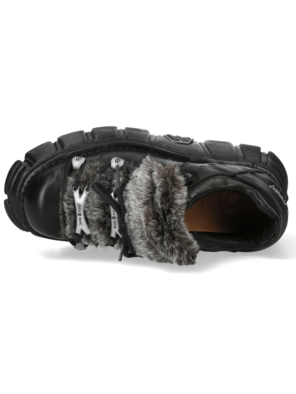 NEW ROCK Women's Platform Shoes with Industrial Sole Design