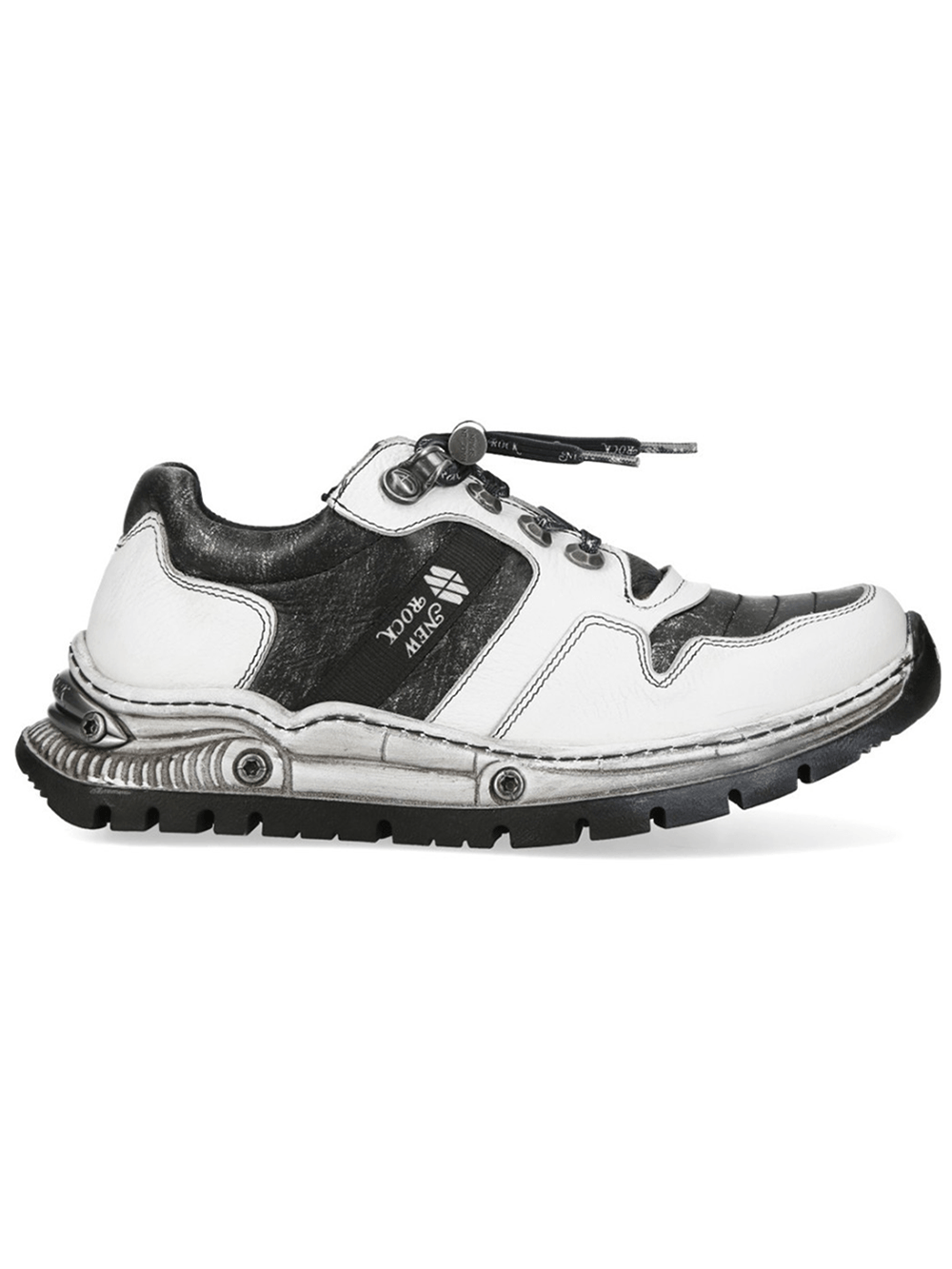 NEW ROCK Women's Punk Shoes with Sculpted Hybrid Sole