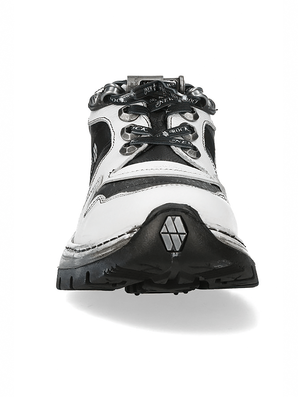 NEW ROCK Women's Punk Shoes with Sculpted Hybrid Sole