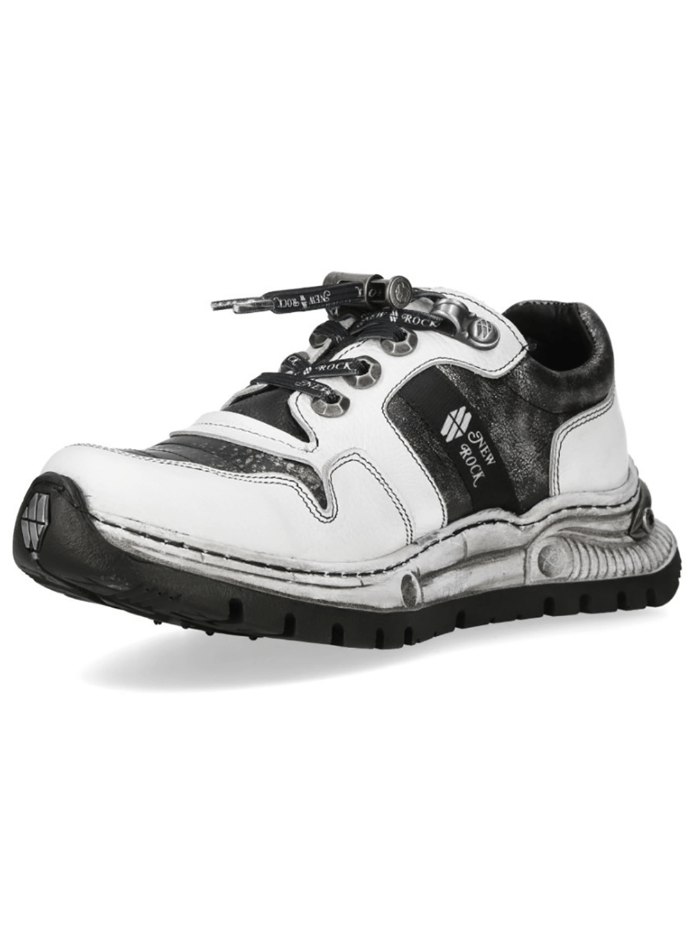 NEW ROCK Women's Punk Shoes with Sculpted Hybrid Sole