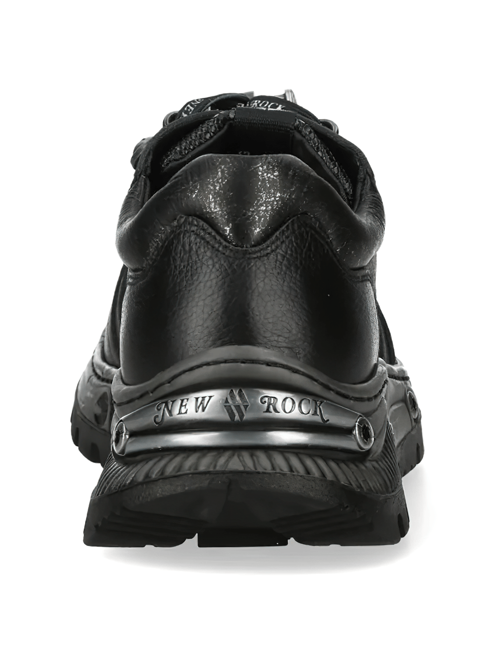 NEW ROCK Women's Rock Low-Top Chunky Tread Lace-Up Shoes
