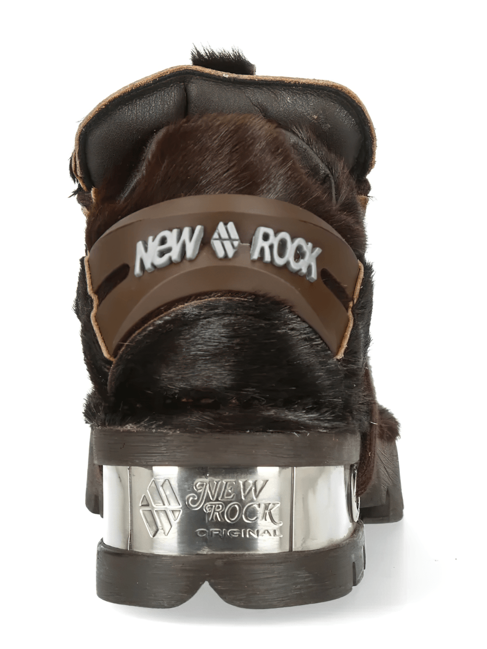 NEW ROCK Women's Rock Shoes with Metal Plates and Lug Sole