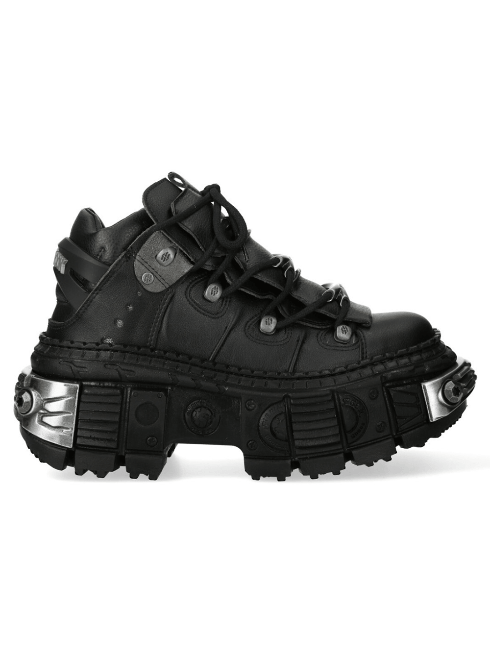 NEW ROCK Women's Shoes with Lace-Up Front and Armored Sole