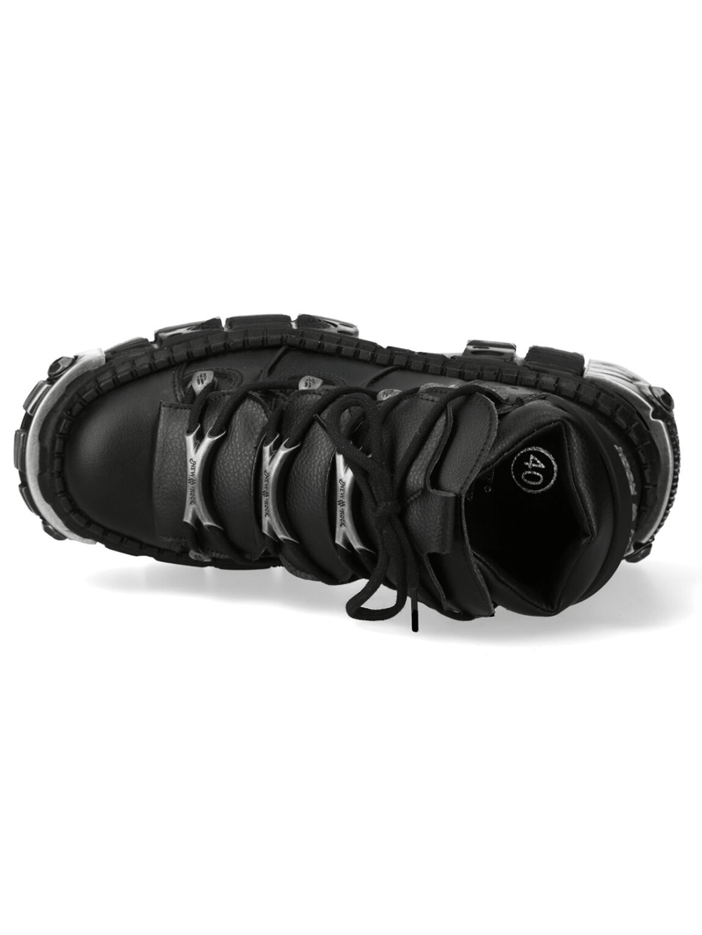 NEW ROCK Women's Shoes with Lace-Up Front and Armored Sole
