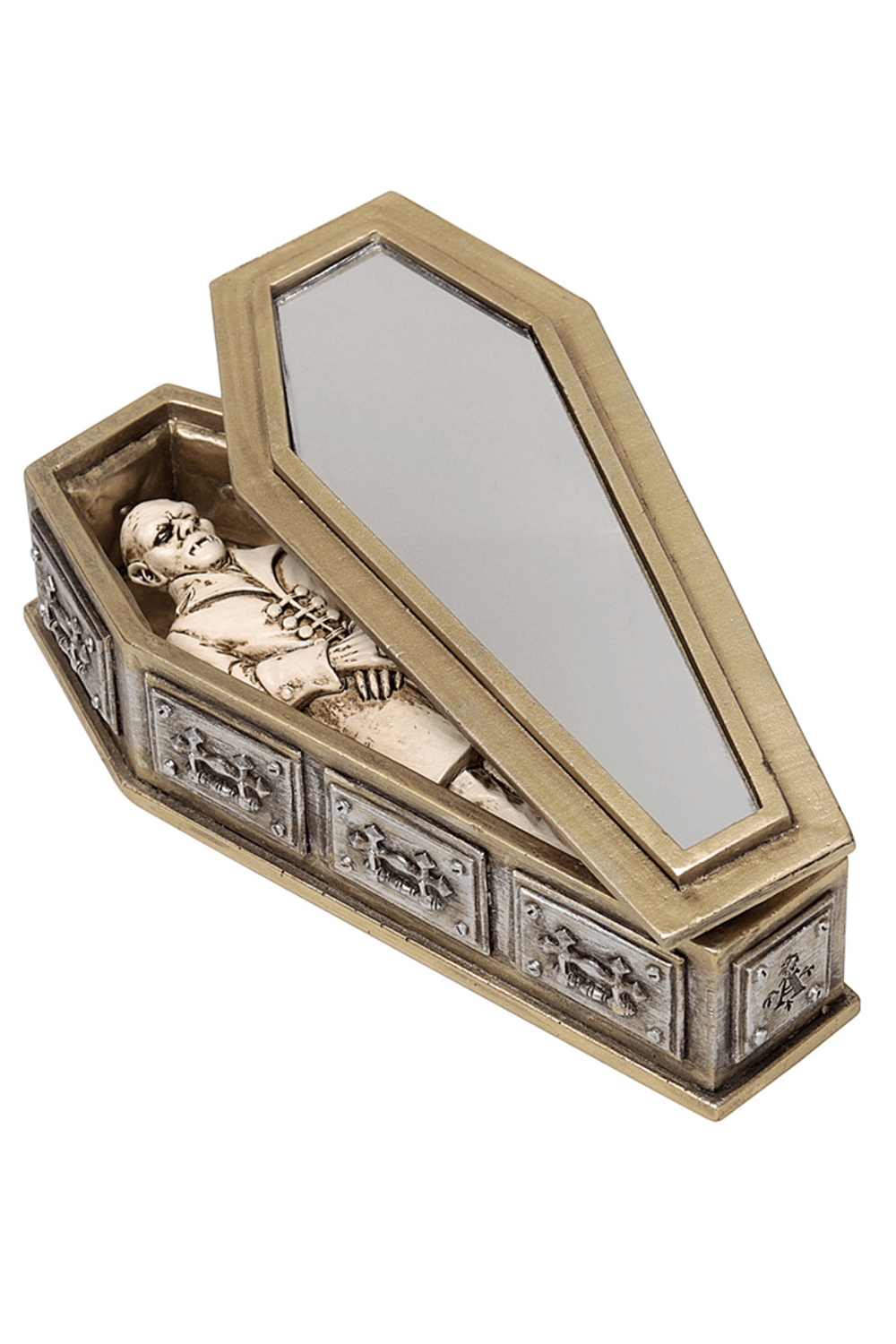 Nosferatu's Rest Casket and Figure - Gothic Decoration