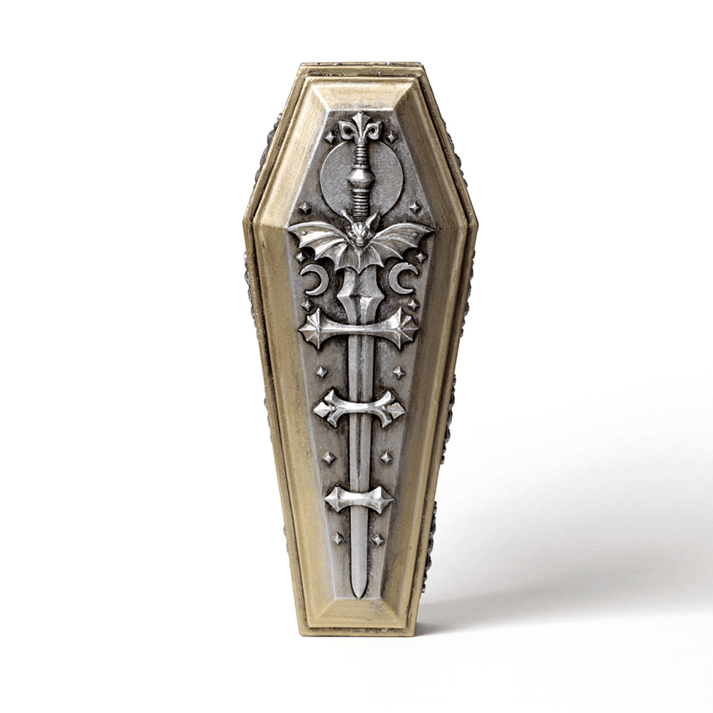 Nosferatu's Rest Casket and Figure - Gothic Decoration