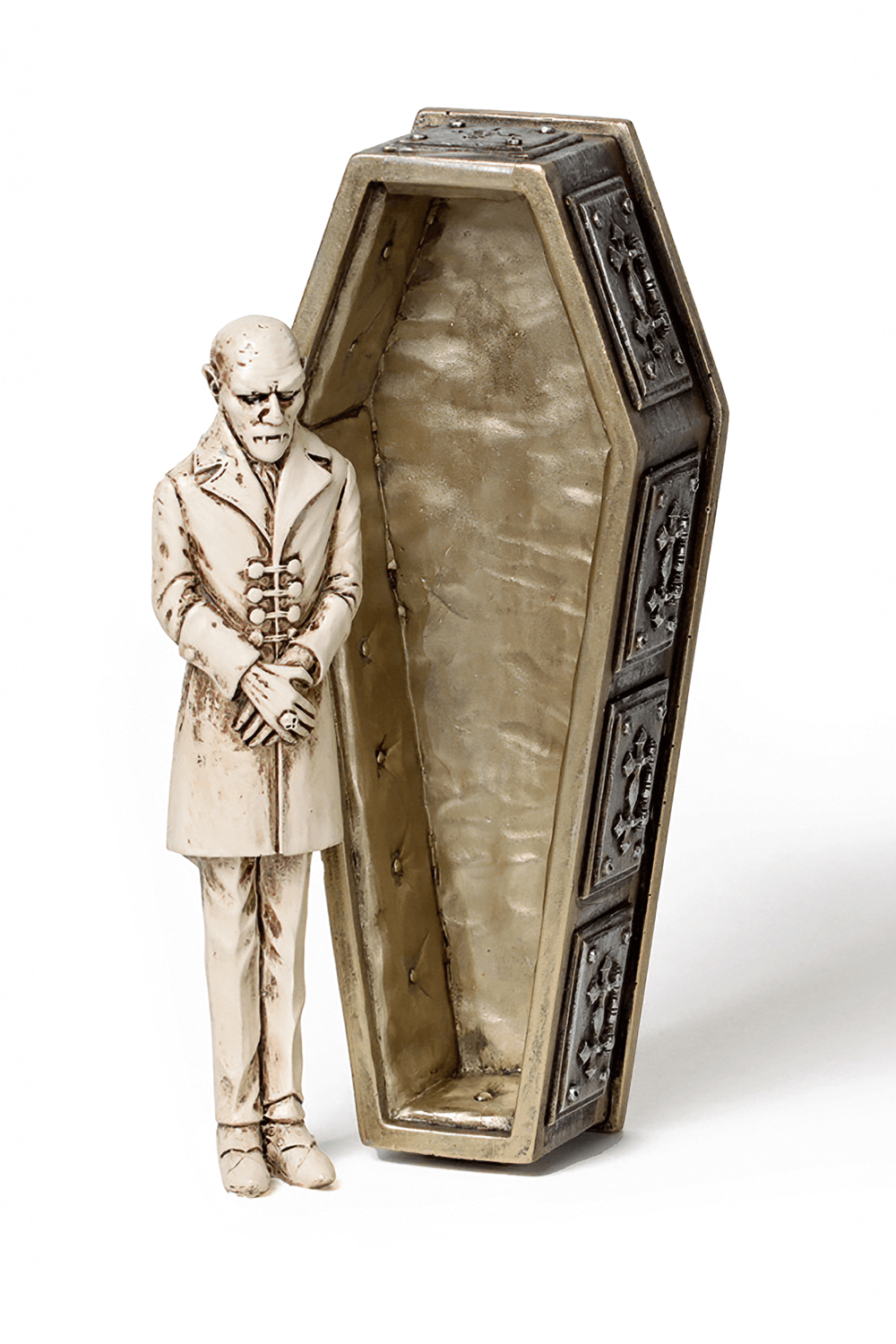 Nosferatu's Rest Casket and Figure - Gothic Decoration