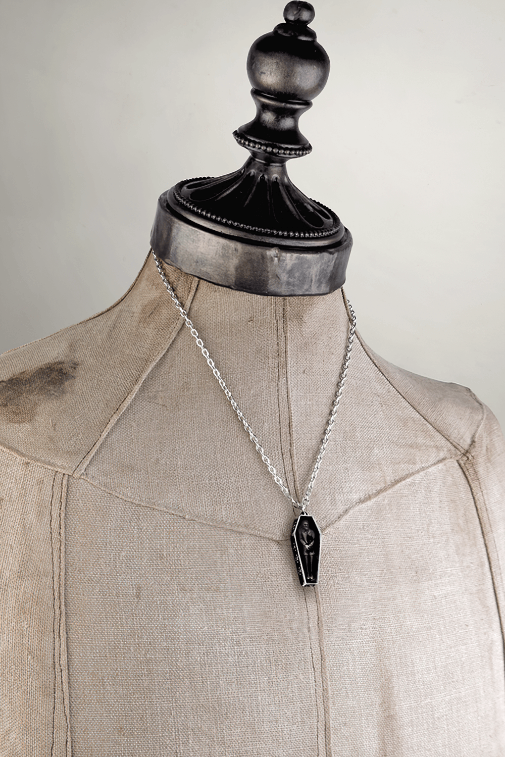 Nosferatu's Rest Coffin Pendant Gothic Vampire Jewelry