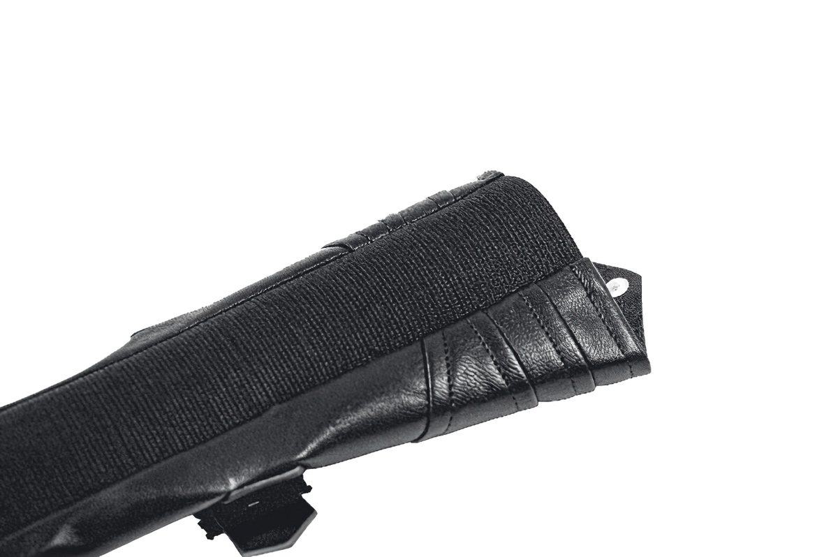 Punk Black Gauntlet Arm Cuffs with Gothic Buckles