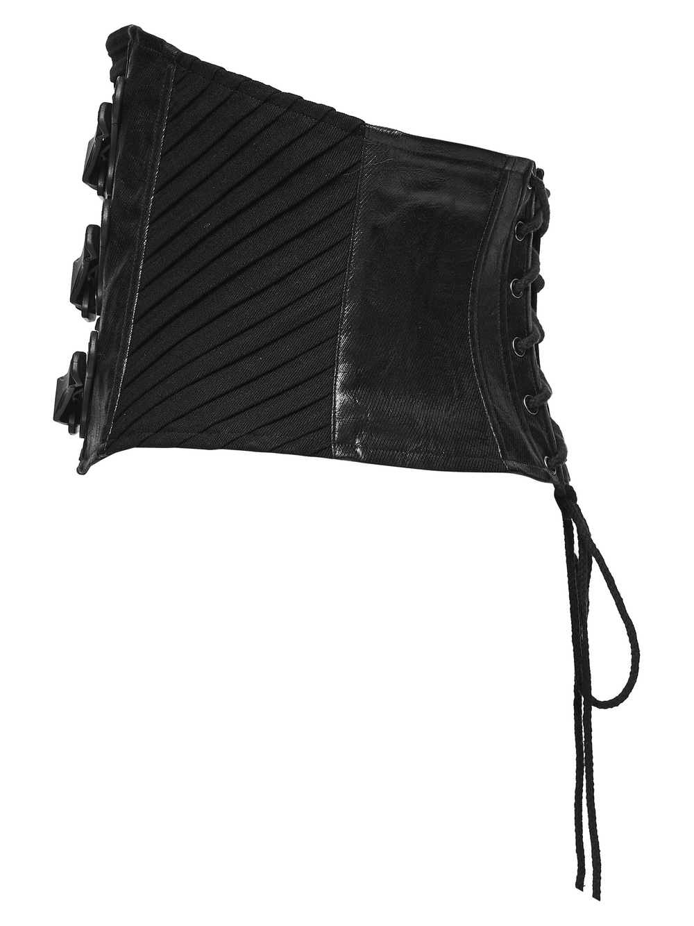 Punk Techwear Corset with Buckle Hardware for Men