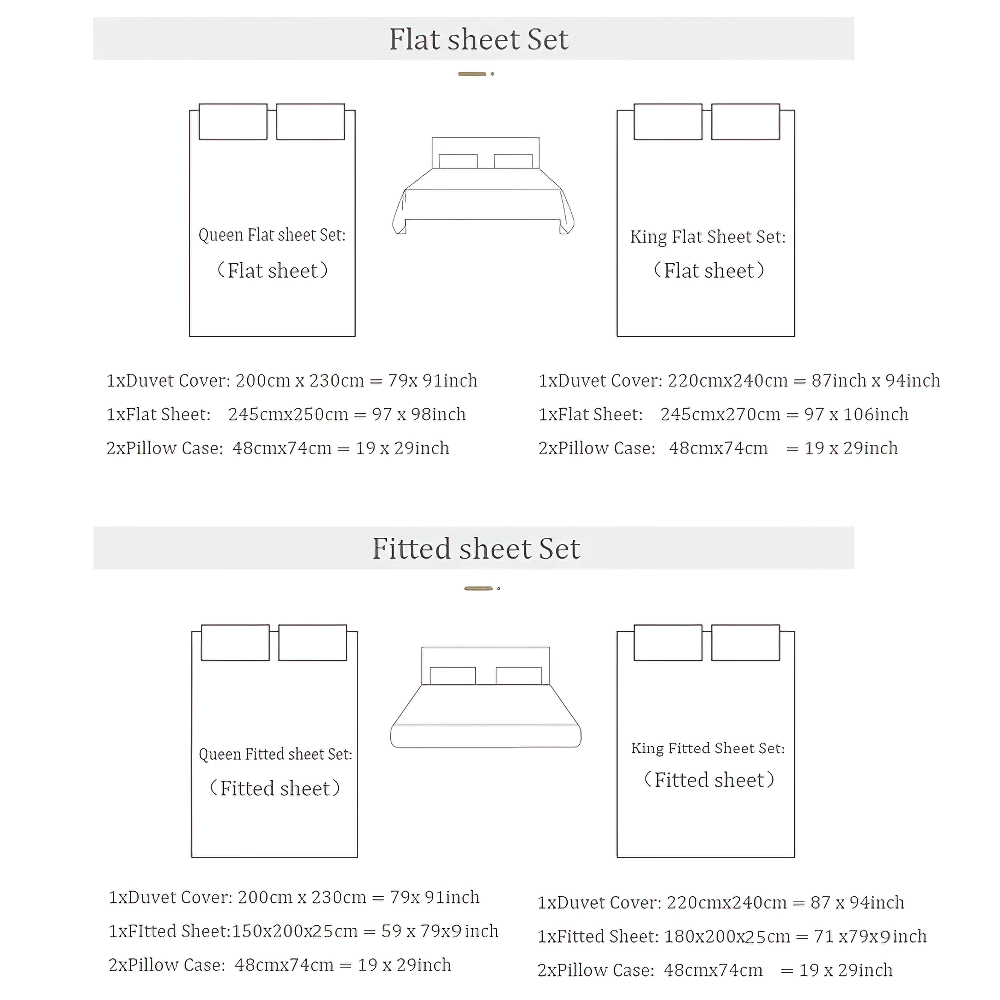 Refined Egyptian Cotton Jacquard Duvet Cover Bedding Set