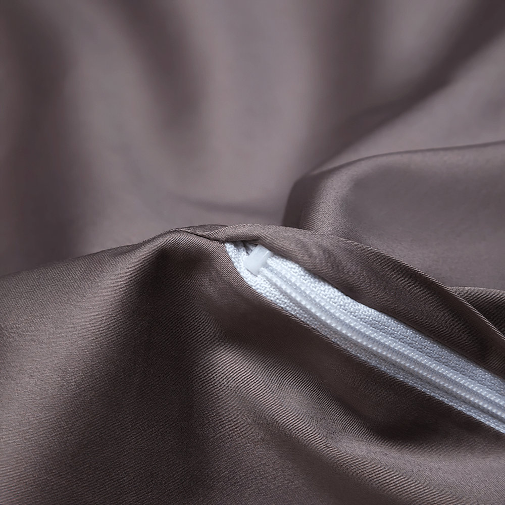 Refined Egyptian Cotton Jacquard Duvet Cover Bedding Set