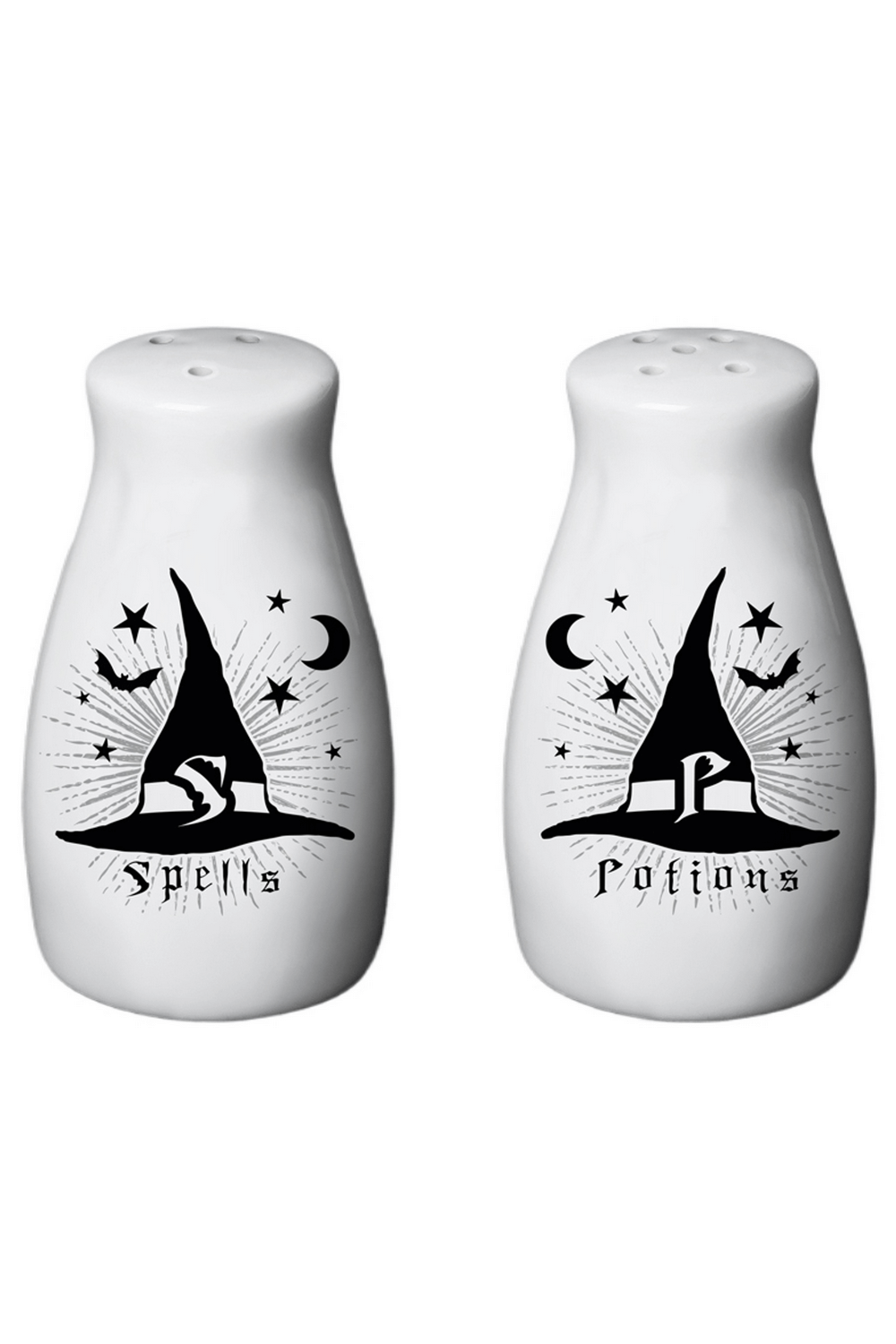 Spells and Potions Salt and Pepper Shaker Set