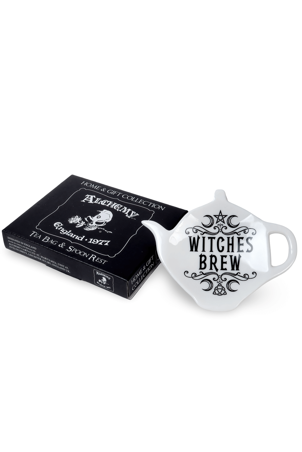 Tea Bag and Spoon Rest Stand by Alchemy Gothic
