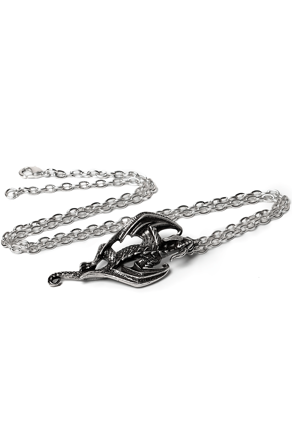 Underworld Dragon Pendant with Resilience Symbolism