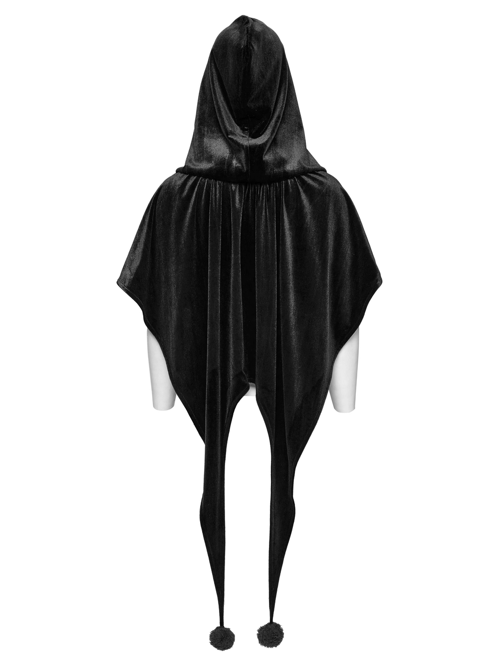 Velvet Hooded Cape for Fantasy Cosplay and Costumes