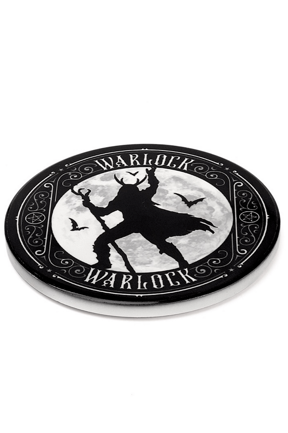 Warlock Coaster with Full Moon Design by Alchemy