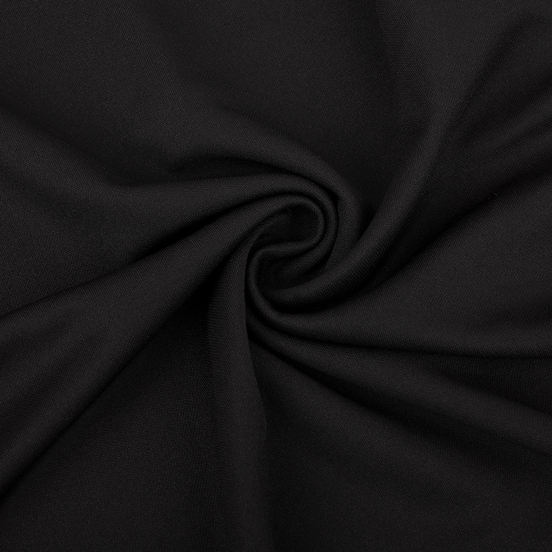 Women's Black Pleated Dress in Gothic Style / Lolita Style Long Sleeve Buttons Dress